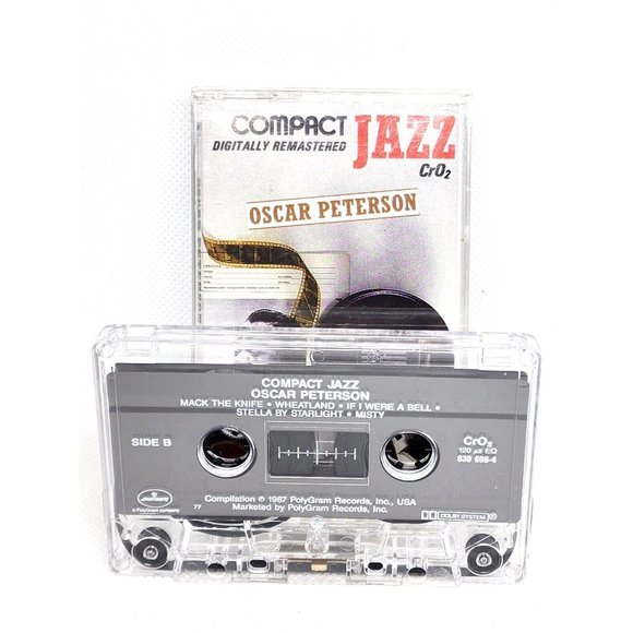 Tape Compact Digitally Remastered Jazz Oscar Peterson Cassette - Picture 5 of 6
